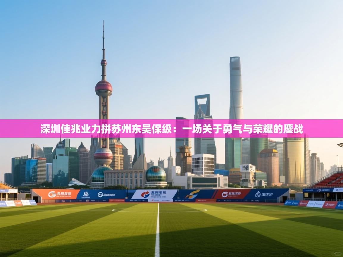 深圳佳兆业力拼苏州东吴保级：一场关于勇气与荣耀的鏖战  第1张